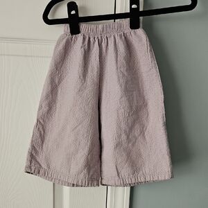 Kids Light Purple Wide Leg Trouser